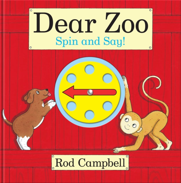 Dear Zoo Spin and Say! : An interactive spinner book based on the bestselling preschool classic-9781035055807