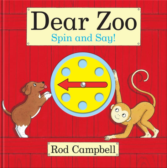 Dear Zoo Spin and Say! : An interactive spinner book based on the bestselling preschool classic-9781035055807