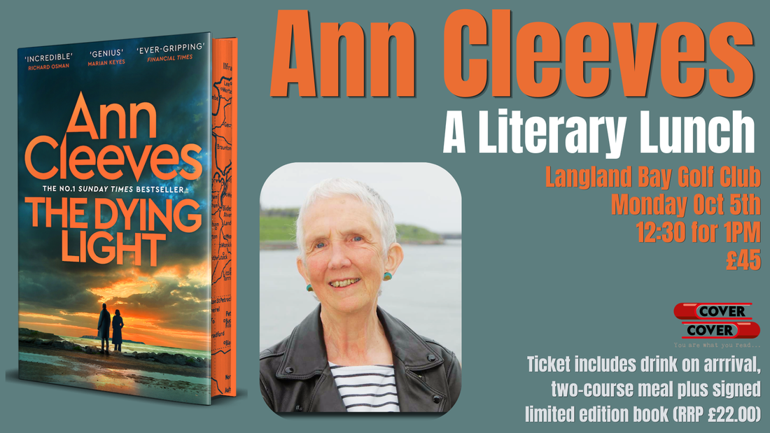 Ann Cleeves. A Literary Lunch at Langland Bay Golf Club.