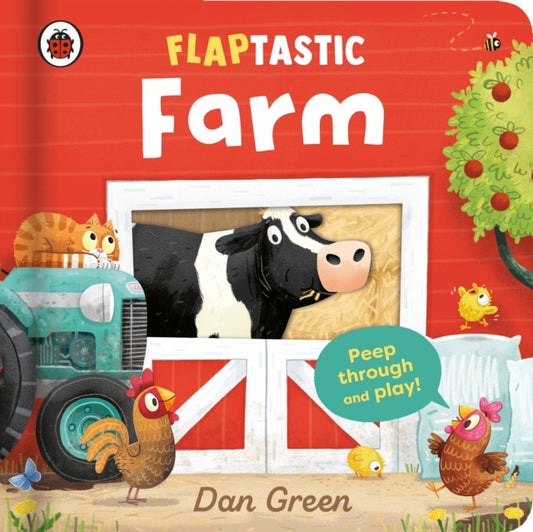 Flaptastic Farm : Peep through and play!-9780241699324